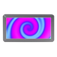 Swirl Pink Turquoise Abstract Memory Card Reader (Mini)