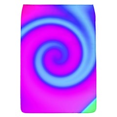 Swirl Pink Turquoise Abstract Flap Covers (S) 