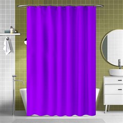 Light Purple Dots Pattern Shower Curtain 48  X 72  (small)  by LoolyElzayat