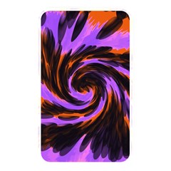 Swirl Black Purple Orange Memory Card Reader by BrightVibesDesign