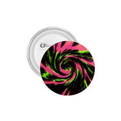 Swirl Black Pink Green 1 75  Buttons by BrightVibesDesign