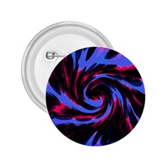 Swirl Black Blue Pink 2 25  Buttons by BrightVibesDesign