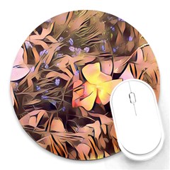 Spring Flowers Round Mousepads