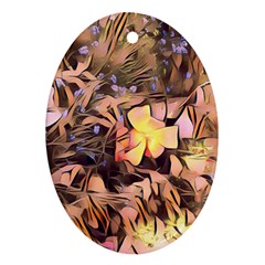 Spring Flowers Ornament (oval)