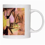 Spring Flowers White Mugs Right