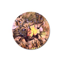 Spring Flowers Magnet 3  (round)