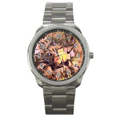 Spring Flowers Sport Metal Watch by DeneWestUK