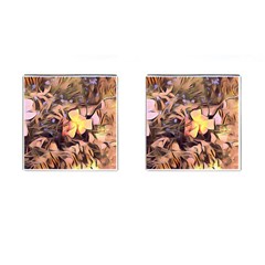 Spring Flowers Cufflinks (square)