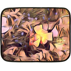 Spring Flowers Double Sided Fleece Blanket (mini) 