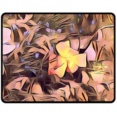 Spring Flowers Fleece Blanket (medium) 