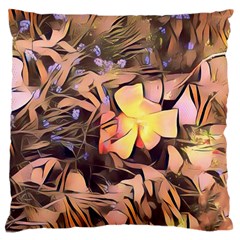 Spring Flowers Large Cushion Case (one Side) by DeneWestUK