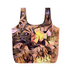 Spring Flowers Full Print Recycle Bags (m) 