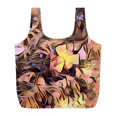 Spring Flowers Full Print Recycle Bags (l)  by DeneWestUK