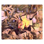 Spring Flowers Double Sided Flano Blanket (Small)  50 x40  Blanket Front