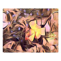 Spring Flowers Double Sided Flano Blanket (large) 