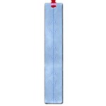 Mod Twist Stripes Blue And White Large Book Marks Front