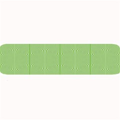 Mod Twist Stripes Green And White Large Bar Mats by BrightVibesDesign