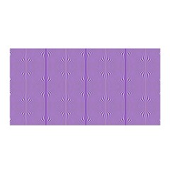 Mod Twist Stripes Purple And White Satin Wrap by BrightVibesDesign