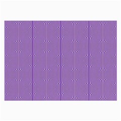 Mod Twist Stripes Purple And White Large Glasses Cloth by BrightVibesDesign