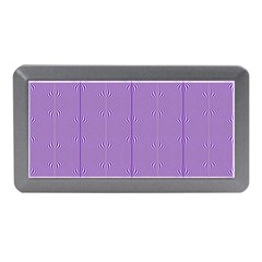 Mod Twist Stripes Purple And White Memory Card Reader (mini) by BrightVibesDesign