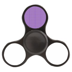 Mod Twist Stripes Purple And White Finger Spinner