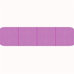 Mod Twist Stripes Pink And White Large Bar Mats by BrightVibesDesign