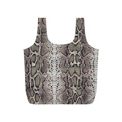 Snake Skin Full Print Recycle Bags (s)  by LoolyElzayat