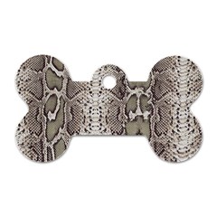 Snake Skin Dog Tag Bone (two Sides) by LoolyElzayat