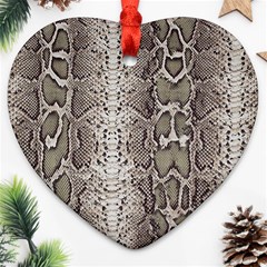 Snake Skin Ornament (heart) by LoolyElzayat