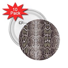 Snake Skin 2 25  Buttons (10 Pack)  by LoolyElzayat