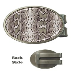 Snake Skin Money Clips (oval)  by LoolyElzayat