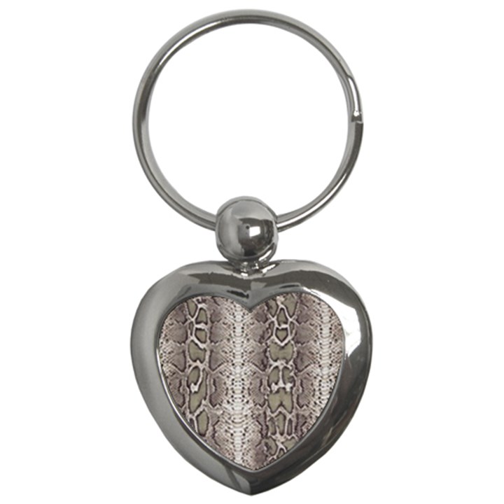 Snake Skin Key Chains (Heart) 