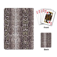 Snake Skin Playing Card by LoolyElzayat