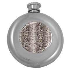 Snake Skin Round Hip Flask (5 Oz) by LoolyElzayat