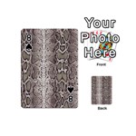 Snake Skin Playing Cards 54 (Mini)  Front - Spade8