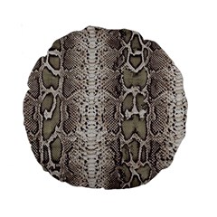 Snake Skin Standard 15  Premium Round Cushions by LoolyElzayat