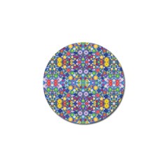 Colorful Flowers Golf Ball Marker (10 Pack) by LoolyElzayat