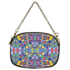 Colorful Flowers Chain Purses (one Side)  by LoolyElzayat