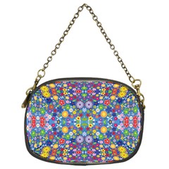 Colorful Flowers Chain Purses (two Sides)  by LoolyElzayat