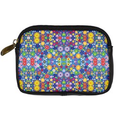 Colorful Flowers Digital Camera Cases