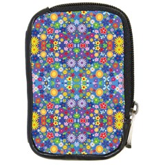 Colorful Flowers Compact Camera Cases