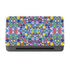 Colorful Flowers Memory Card Reader With Cf by LoolyElzayat