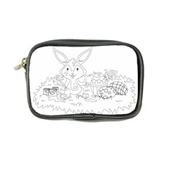 Coloring Picture Easter Easter Bunny Coin Purse by Sapixe