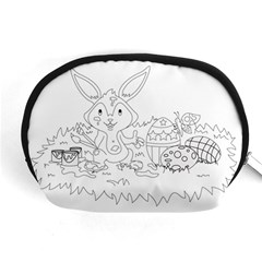 Coloring Picture Easter Easter Bunny Accessory Pouches (medium) 