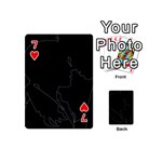 Boyfriends In Love Motivation Playing Cards 54 (Mini)  Front - Heart7