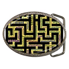 Mindset Stimulus Response Emotion Belt Buckles