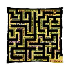 Mindset Stimulus Response Emotion Standard Cushion Case (one Side) by Sapixe