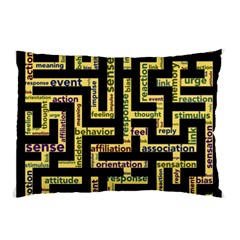 Mindset Stimulus Response Emotion Pillow Case by Sapixe