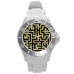 Mindset Stimulus Response Emotion Round Plastic Sport Watch (l) by Sapixe