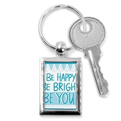 Motivation Positive Inspirational Key Chains (Rectangle) 